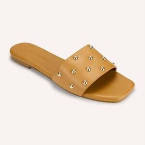 NEW YOSI SAMRA women's harley sandals in whiskey leather